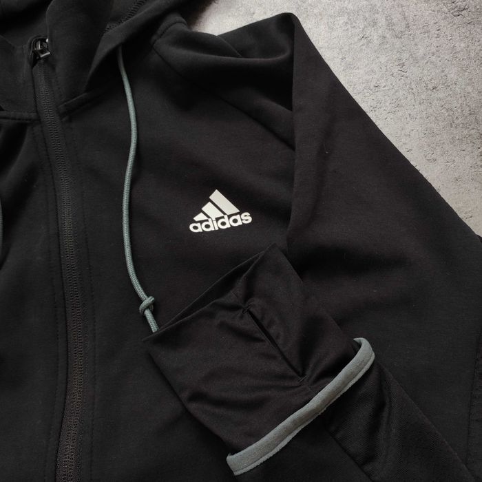 DAMSKA Sportowa Bluza PREMIUM Adidas ClimaCool Suwak Kaptur Gym Active