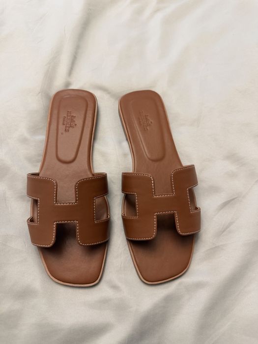 Шлепки  Hermes 39(38)