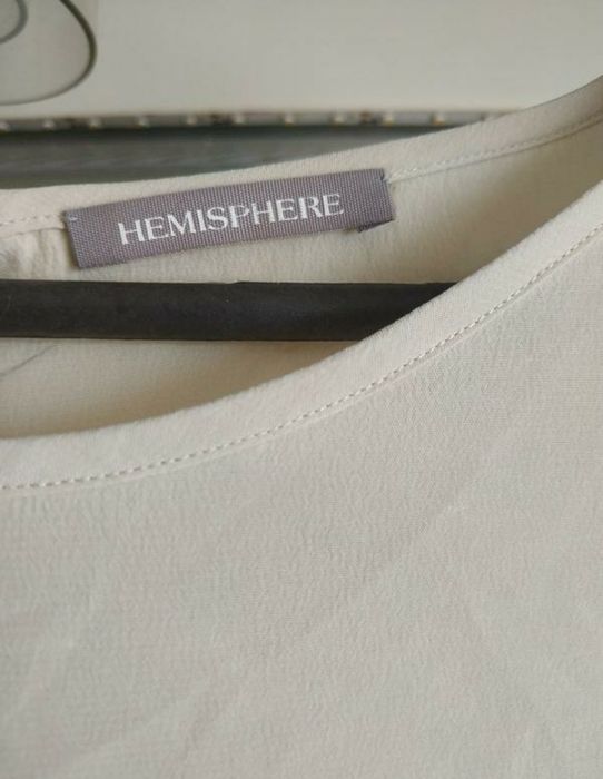Hemisphere шовкова блузка топ
