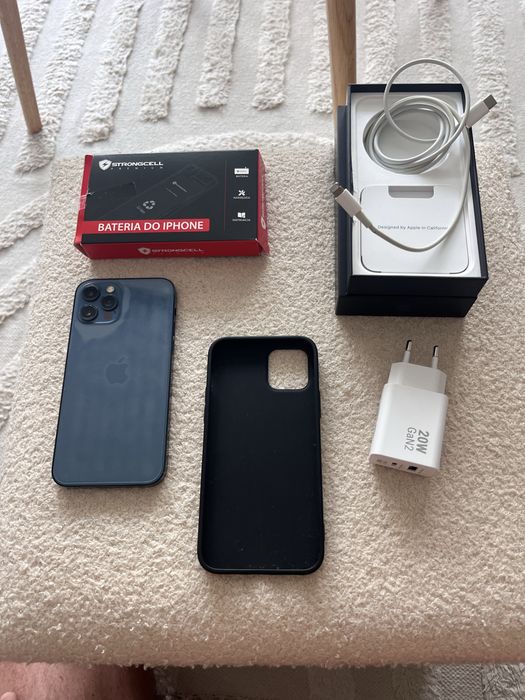 iPhone 12 Pro, Nowa bateria 100%, szkła
