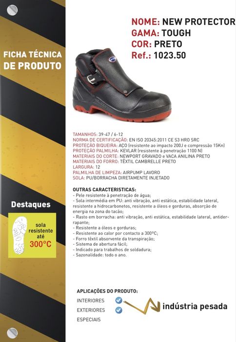 Botas de Soldadura LAVORO