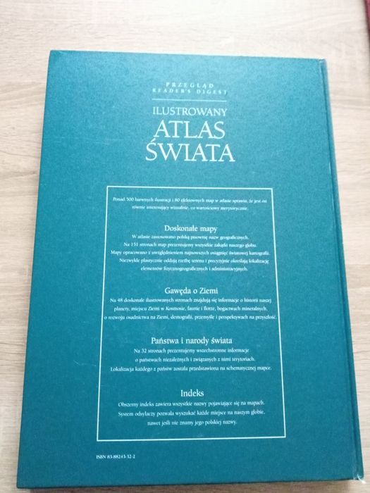 Atlas świata ilustrowany.