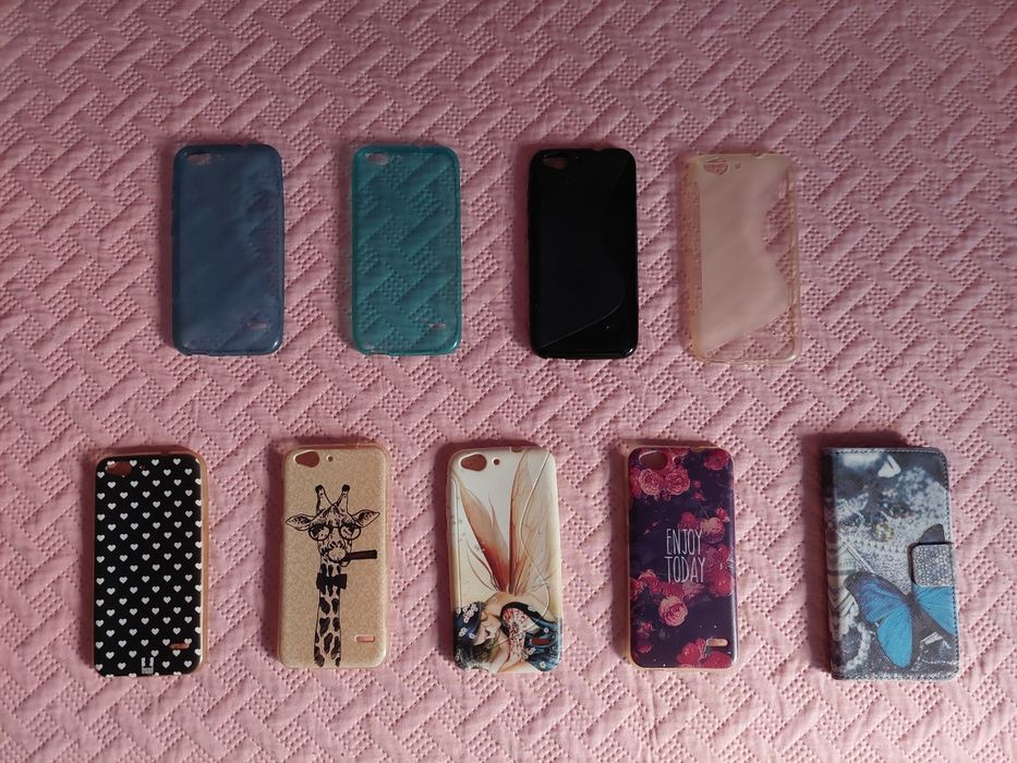 9 capas e película plástica para Nos Slim/ Zte Blade S6