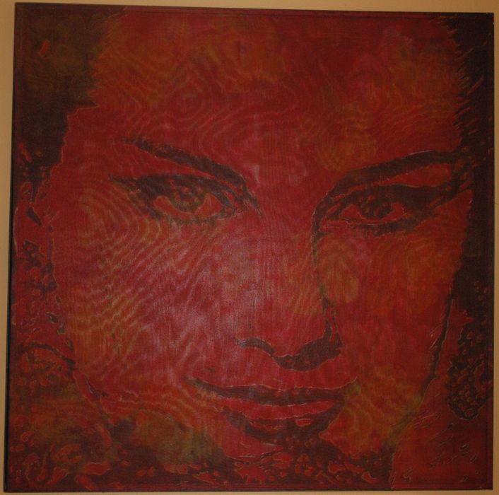 Quadro arte pop da artista Daniela Steele