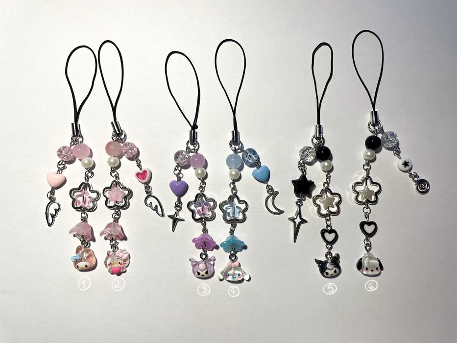 Sanrio Themed Phone Charms