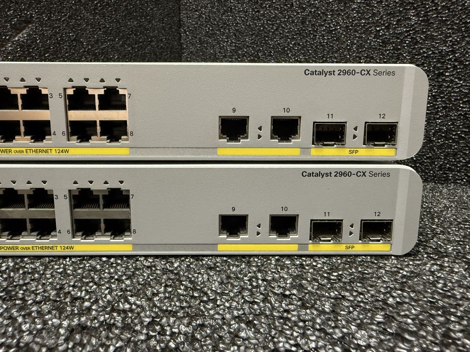 Комутатори Cisco WS-C2960CX-8PC-L - Юнісфера