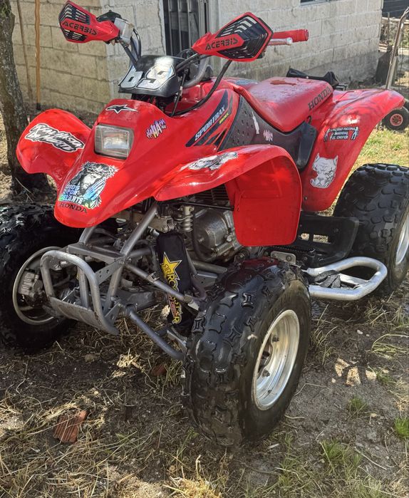 Moto 4, Honda TRX 250 Matriculada