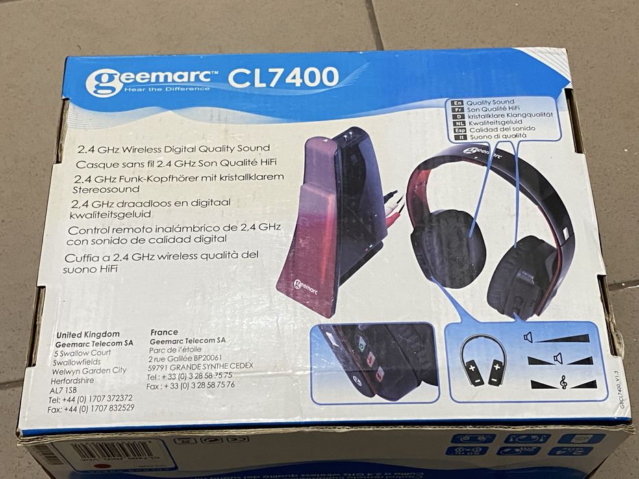 Słuchawki Geemarc CL7400
