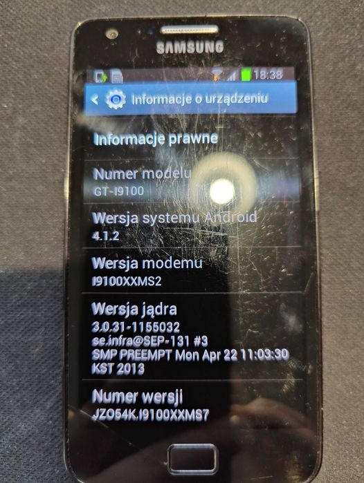 Telefon Samsung Galaxy S II GT-I9100 sprawny