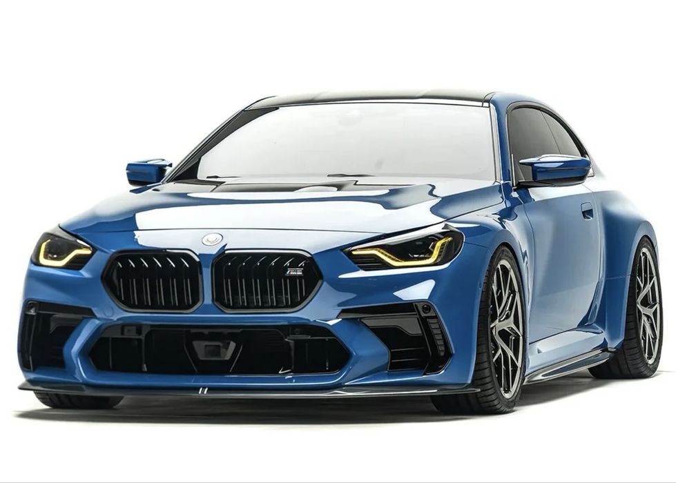 M2 ADRO Бампер передний BMW G87 Ноздри Губа Накладка Сплиттер