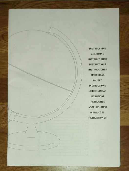 Globo Mappamondo luminoso completo...