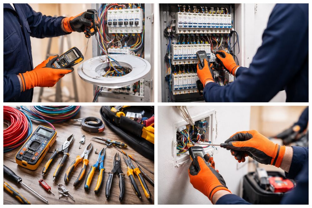 Eletricista Profissional | Instalações, Reparações e Manutenção Elétrica
