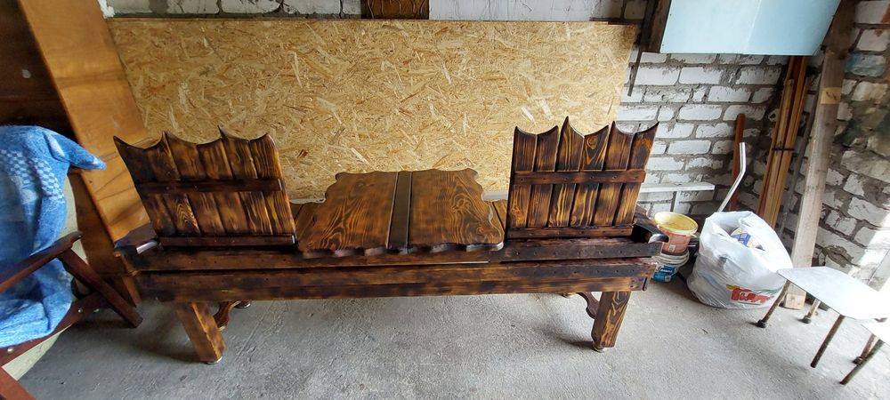 Деревянная лавка