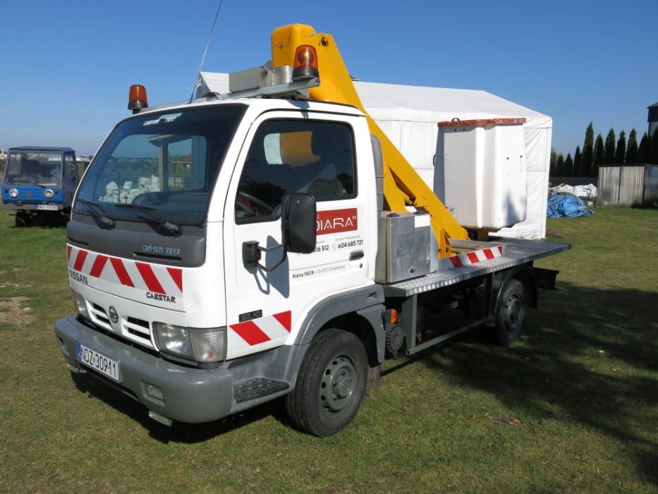 Usługi Podnośnik Koszowy nissan  25m  20 m 16m 12m 10m Działdowo