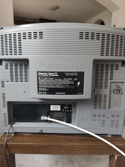 Panasonic Quintrix 32" Real Flat 100Hz – Impecável + Comando Original