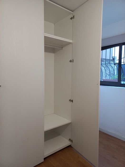 [RESERVADO] Armário em L branco quarto