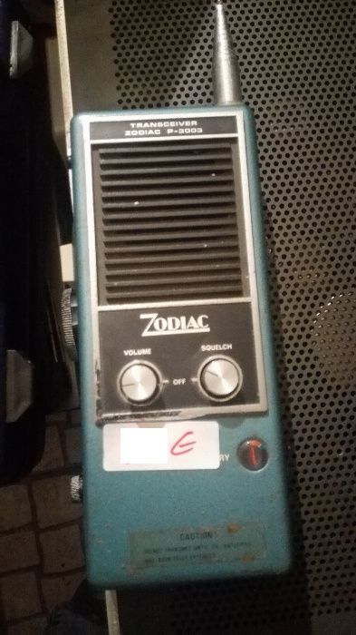 Radio CB Vintage Zodiac 3 canais