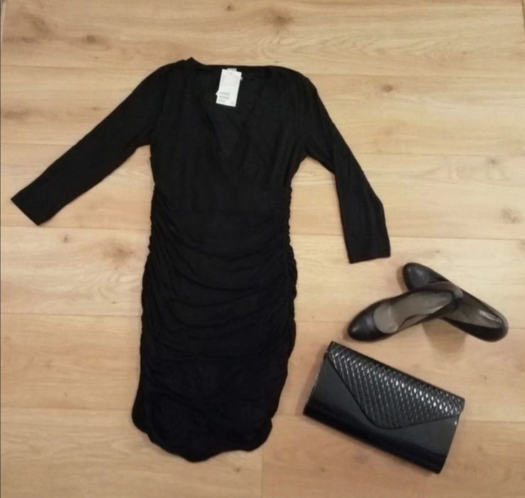 Elegancka, wizytowa sukienka H&M