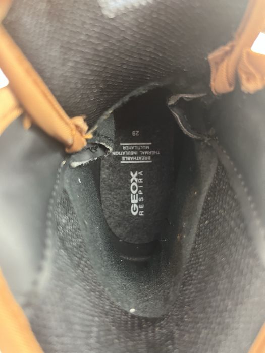 Демі утеплені черевики geox flexyper plus- 29,31,35,39