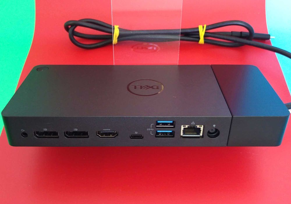 Док-станция Dell WD19 Video до 5K для Ноутбука/ПК ЛЮБОГО бренда с разъёмом Type-C или Thunderbolt. Имеет четыре видеовыхода Поддержка до 3-х мониторов
