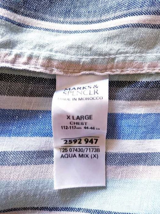 Рубашка Marks & Spencer® лён -XL-