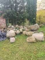 Ziemia z gruzem    kamienie     komin