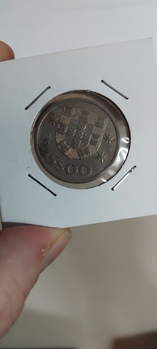 Moeda 5 escudos 1969