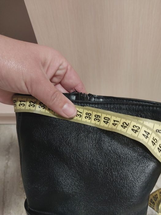 Зимові шкіряні сапожки