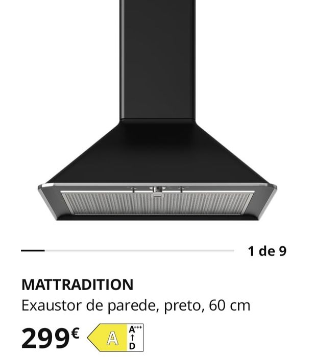 Exaustor novo modelo "Matradition" com garantia