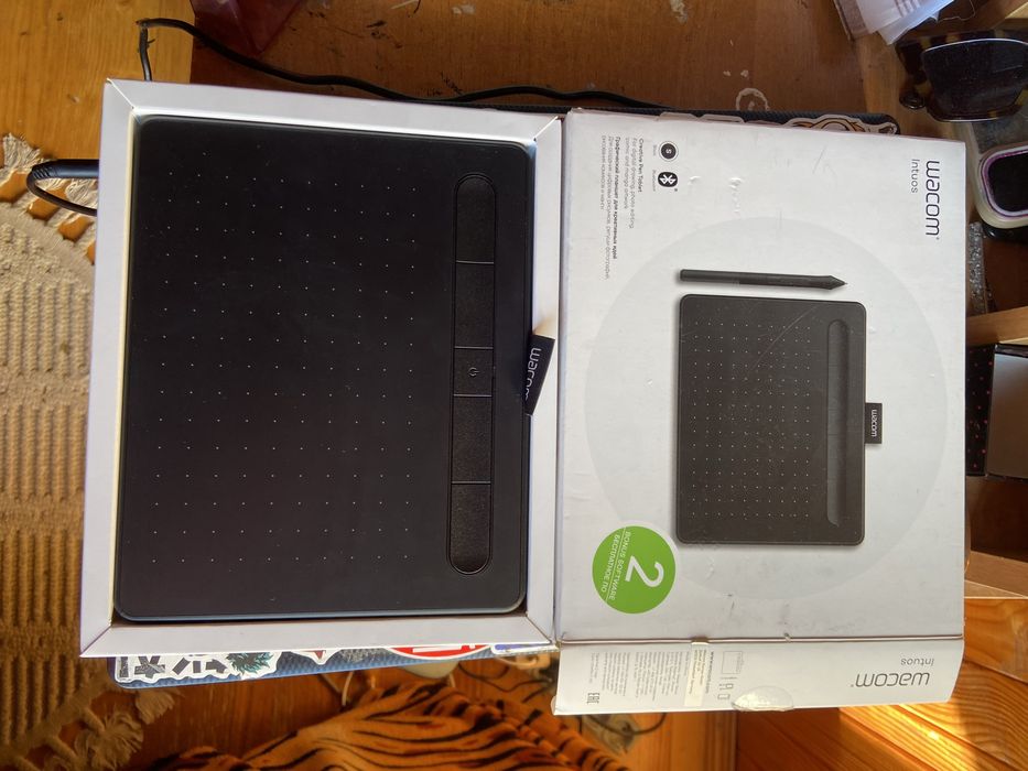 Графічний планшет Wacom Intuos S Bluetooth Black