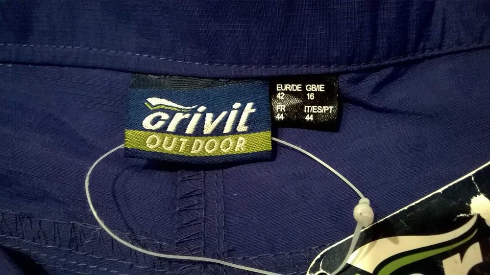 Штаны женские новые трекинг CRIVIT outdoor