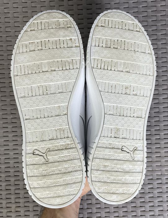 Puma Carina 2.0 кроссовки 41 размер спортивные кожаные белые