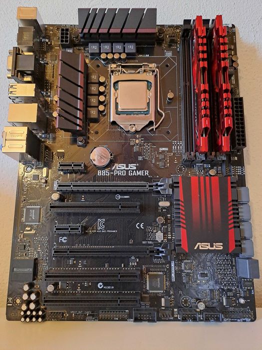Bundle Intel Core i5-4590 / Motherboard Asus B85-Pro Gamer LGA 1150 / 8GB DDR3 G.Skill Ripjaws
