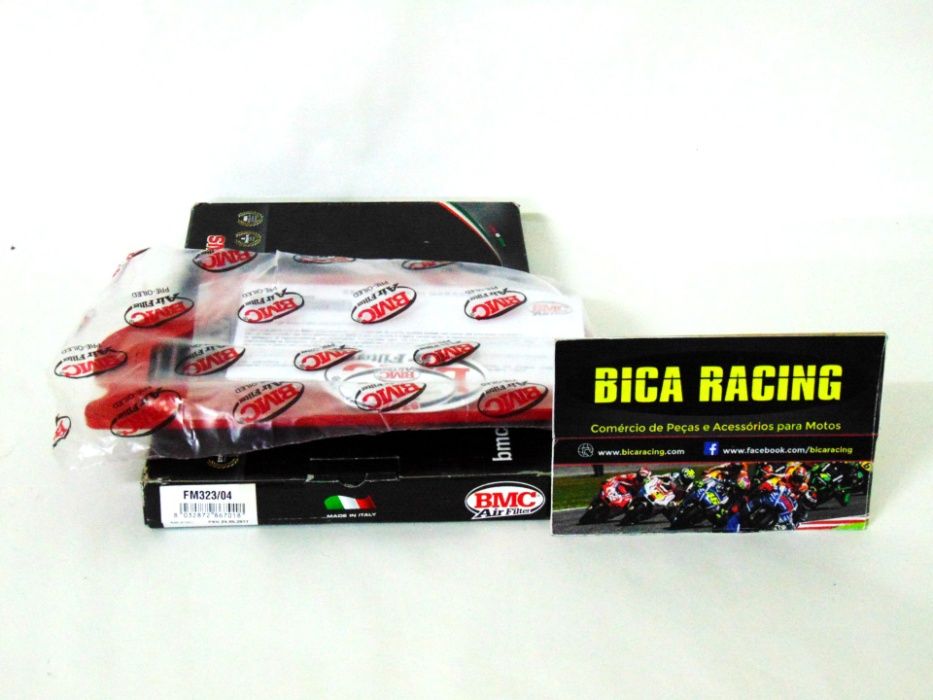 Filtro de ar BMC kawasaki zx6r ZX6 zx636 de 2003 e 2004