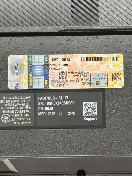 Laptop ASUS TUF Gaming A16 RTX 4050 Ryzen 7