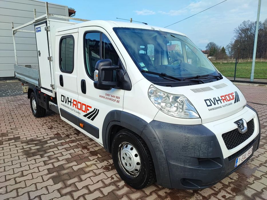 Peugeot Boxer 3.0hdi 177km Doka Skrzynia 7-osób Klima  Peugeot Boxer 3.0hdi 177km Doka Skrzynia Klima 7-osób