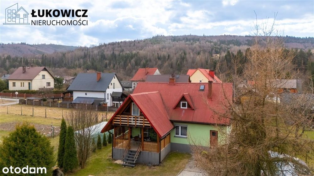 Przestronny dom, duży taras, widok na góry, Ujsoły