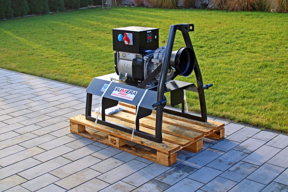 Agregat prądotwórczy na WOM Generator prądu prądotwórczy Prądnica