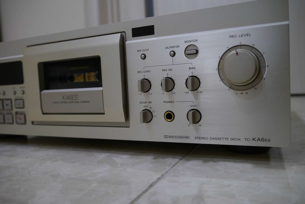 ℹ️ Касетна дека Sony TC-KA6ES  (220 Вольт)