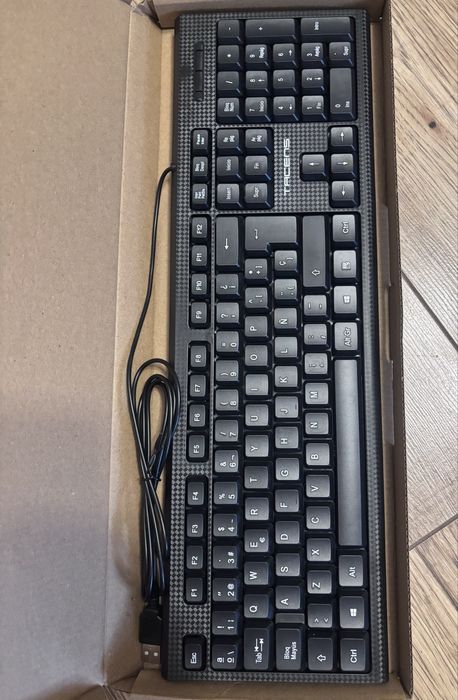 Klawiatura USB Tacens Ako keyboard Membranowa Biurowa