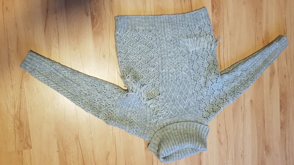 Z dzianiny ciepły golf z kominem marki Reserved rozmiar M/L