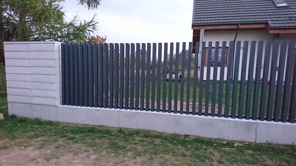 Ogrodzenie pionowe panel ogrodzeniowy panele ogrodzeniowe
