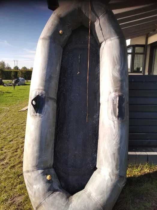 ponton dwuosobowy + wiosła