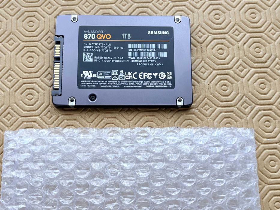 Disco SSD Samsung 870QVO 1 Tera