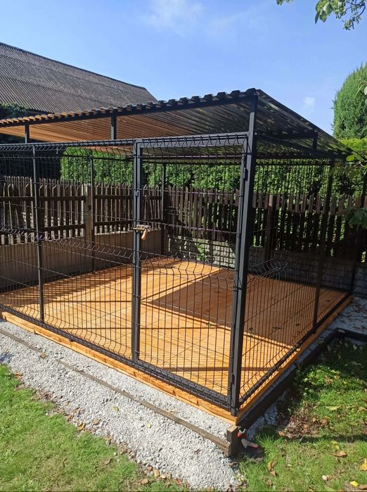Kojec dla psa, boks 3x2m Wytrzymały ,estetyczny -panel