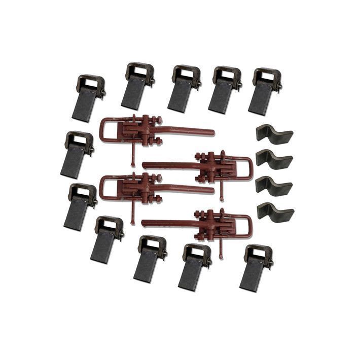 SOLIDNE Spinacze Zawiasy Burt DO PRZYCZEP D35 D47 [7620]