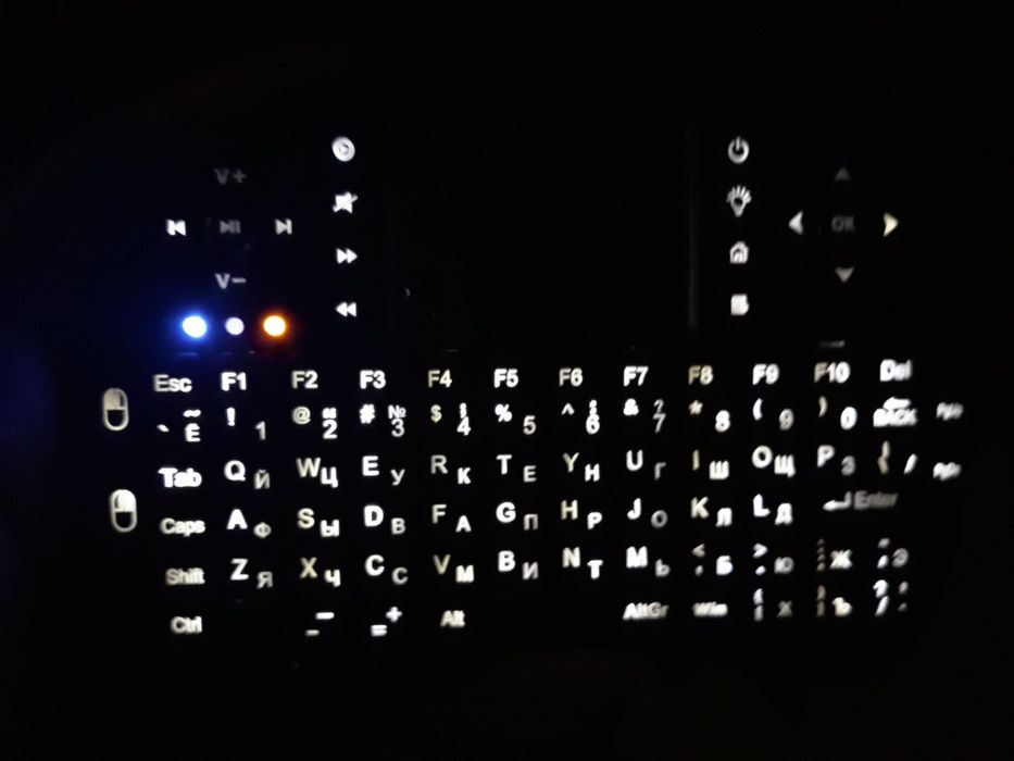 Беспроводная мини клавиатура Riitek Rii mini i8+ NEW ОРИГИНАЛ