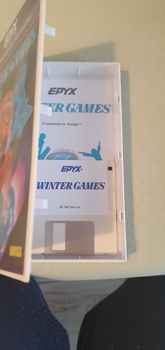 Winter Games - Gry dyskietki Stacja na retro pc Amiga 500 / 600 / 1200