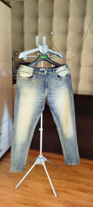 Spodnie Jeansy Nowe klasyczne męskie pas 88-90 dł.101 cm