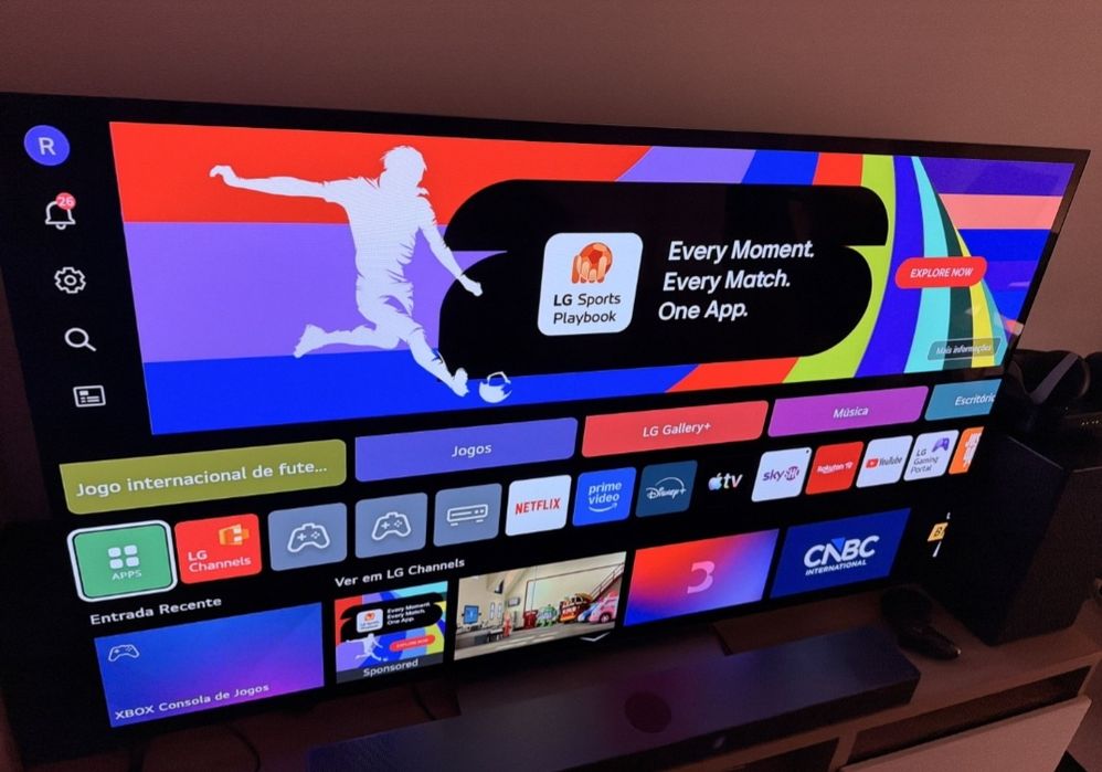 LG OLED EVO C3 65"faço entrega incluída no valor  1,65m 120hz  HDMI 2.1 NVIDEA